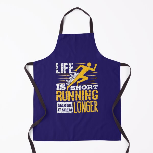 Item preview, Funny Running Joke Life Is Short Running Makes It  Seem Longer designed and sold by jaygo.