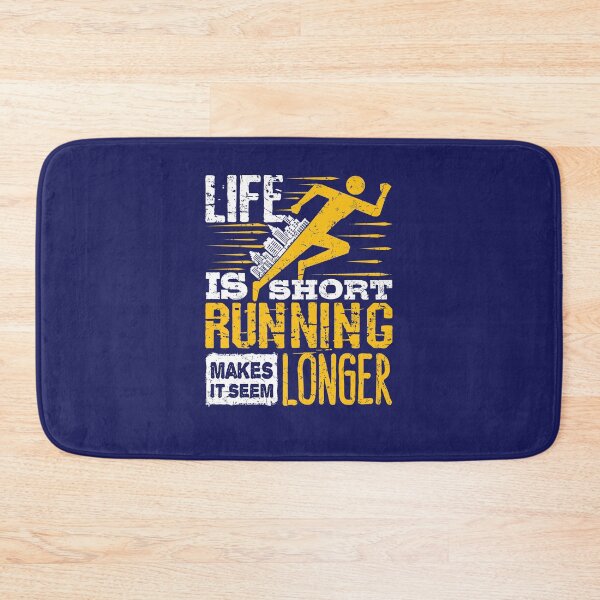 Item preview, Funny Running Joke Life Is Short Running Makes It  Seem Longer designed and sold by jaygo.