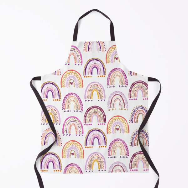 Item preview, Boho rainbow pattern, watercolor rainbow, boho rainbow, rainbow pattern, aesthetic pattern, boho pattern, good vibes designed and sold by Anaïs Illustration.