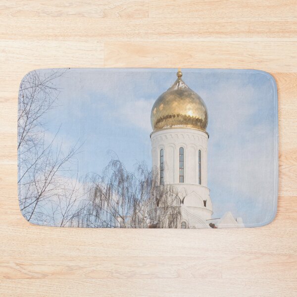 Item preview, the golden dome of the church against the blue sky designed and sold by nataliavavilina.