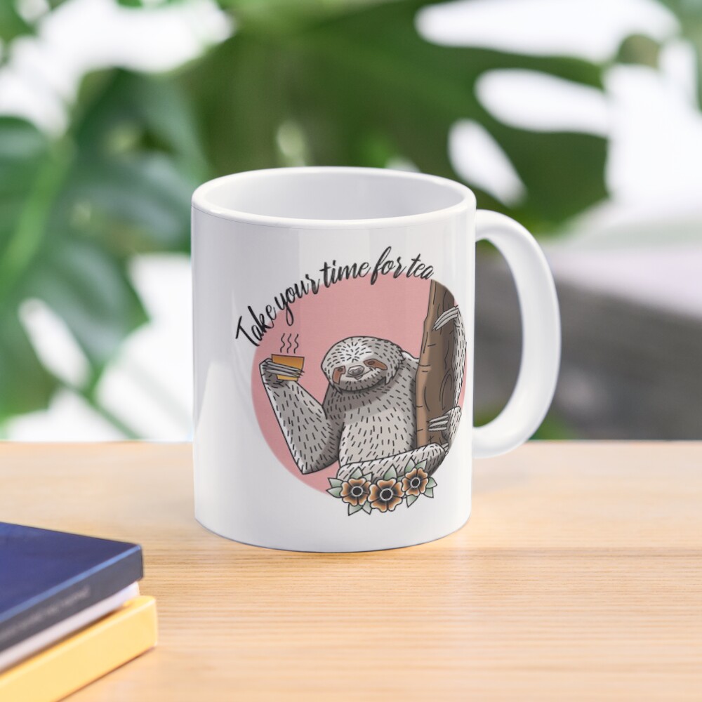 Tea relaxes body, mind and soul Coffee Mug