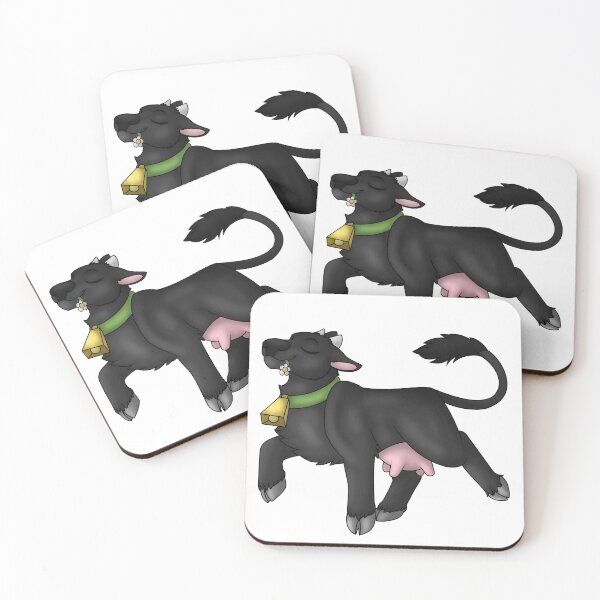 Item preview, Happy Moo: Black designed and sold by spyroid101.