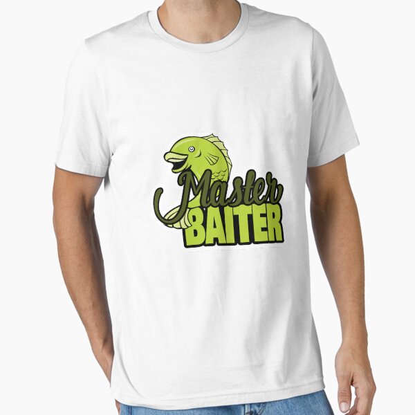 Vista previa del artículo con la obra «Divertido juego de palabras de maestro de pesca con cebo», diseñado y vendido por doonidesigns.
