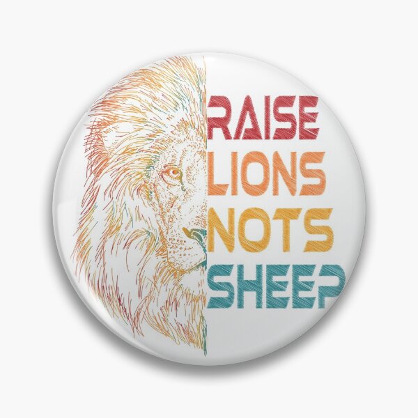 Item preview, Raise lions not sheep designed and sold by UrahGo.