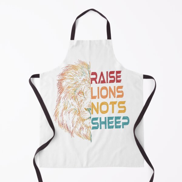 Item preview, Raise lions not sheep designed and sold by UrahGo.