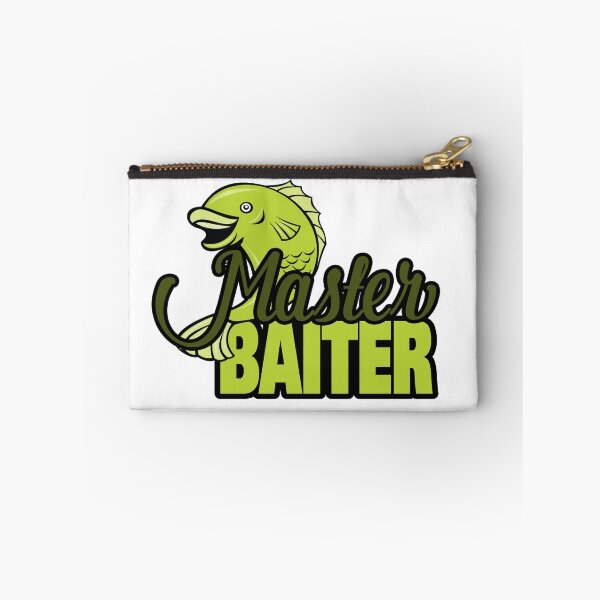 Item preview, Funny Fishing Master Baiter Word Play Pun designed and sold by doonidesigns.