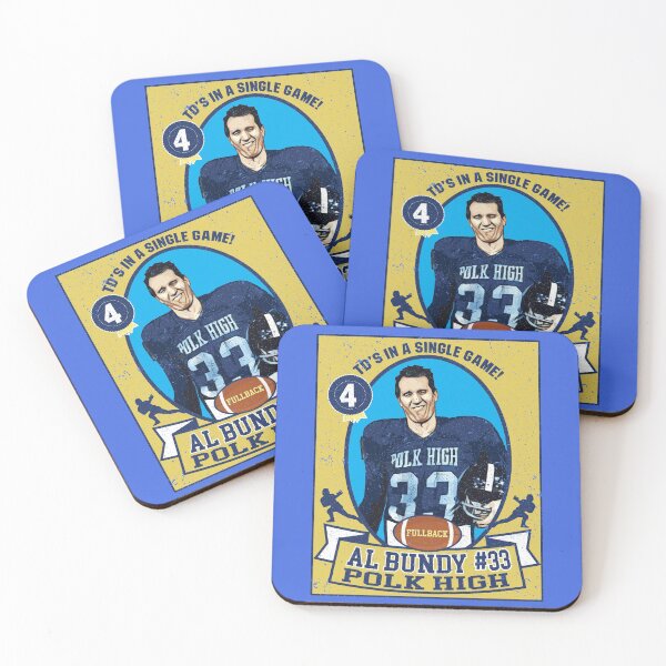 Item preview, Al Bundy Football Trading Card designed and sold by Alema Art.