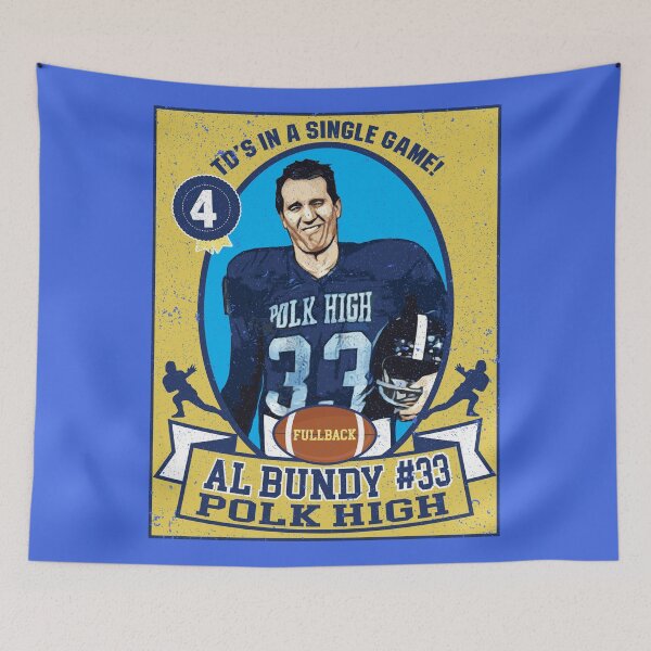 Item preview, Al Bundy Football Trading Card designed and sold by Alema Art.