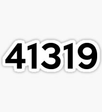 41319 Sticker