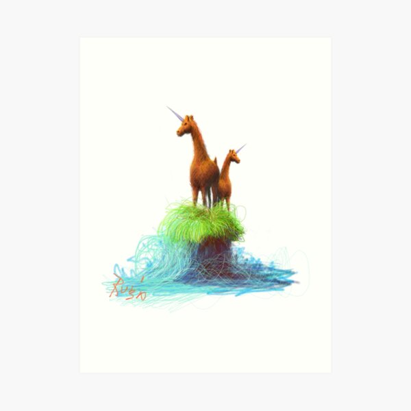 Never say Never Art Print