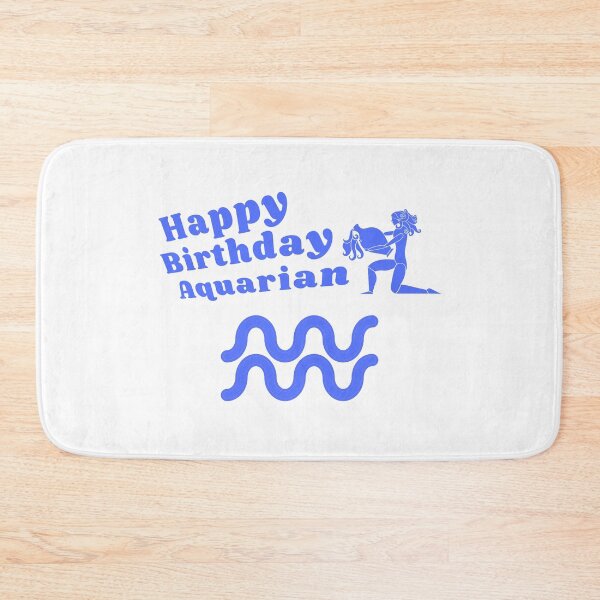 Item preview, Happy Birthday Aquarian designed and sold by Jack Cox.