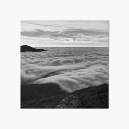 above the clouds Art Board Print