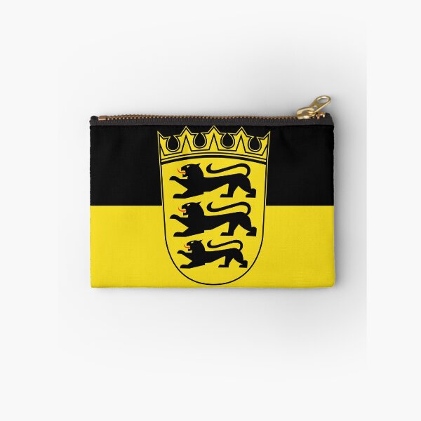 Item preview, State Flag with Lesser Arms of Baden-Wurttemberg designed and sold by Inimma.
