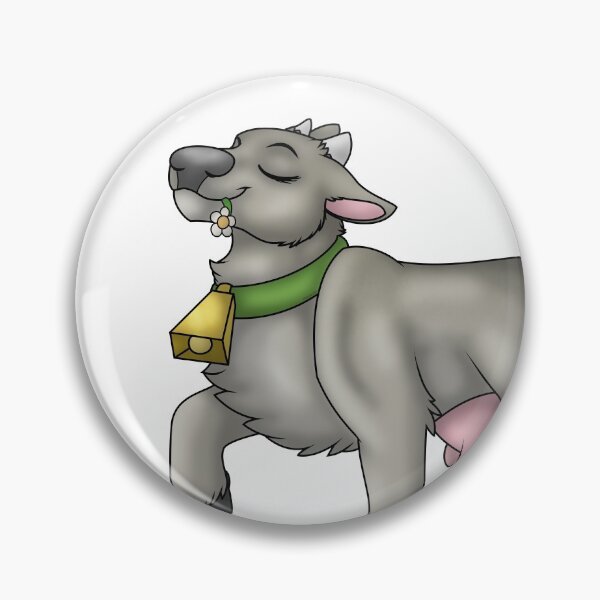 Item preview, Happy Moo: Grey designed and sold by spyroid101.