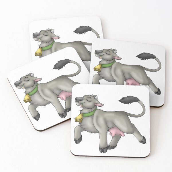 Item preview, Happy Moo: Grey designed and sold by spyroid101.