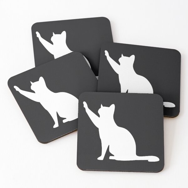Artikelvorschau, Katzensilhouette entworfen und verkauft von BitsndPieces.