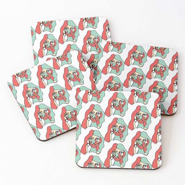 Item preview, Abstract portrait of a woman. designed and sold by NatalliaNovik.