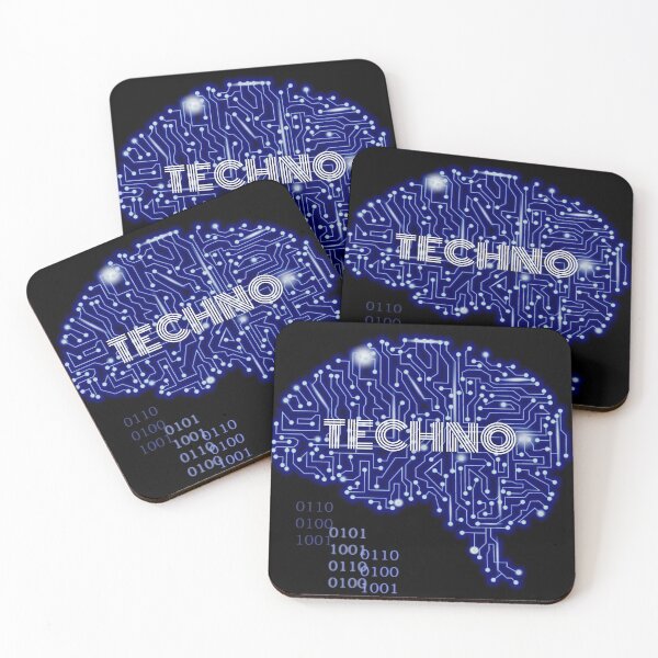 Item preview, Techno in the brain t-shirt designed and sold by HugsAndSnacks.