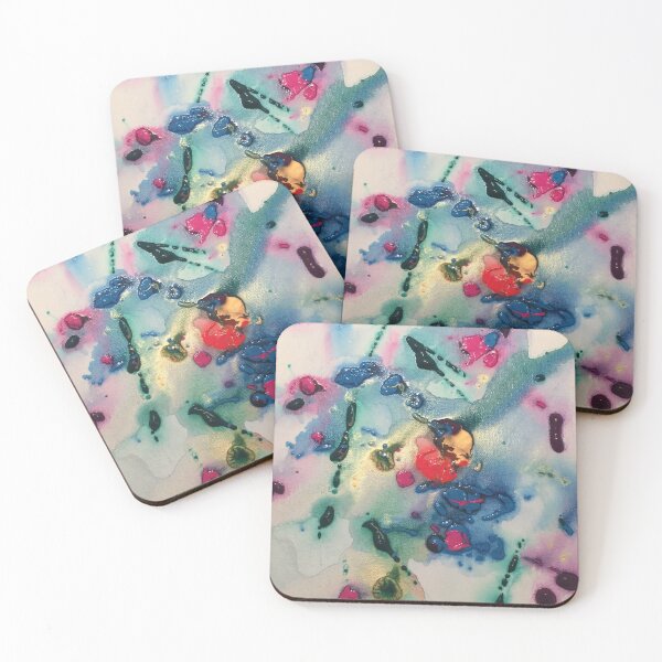 Item preview, RAINBOW DROPS from original art collection of Gunter Von Valkenberg designed and sold by Mizjean.