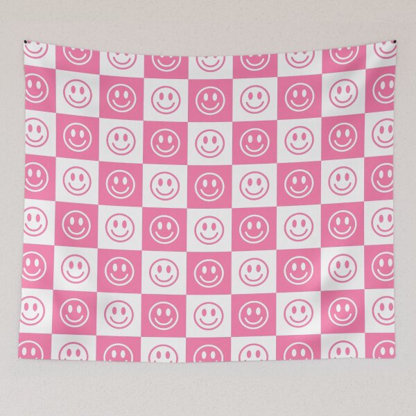 Item preview, Pink Faces in Squares designed and sold by ZANGRAM.