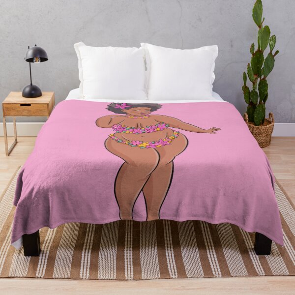 Item preview, Cute flower bikini curvy plus size cutie - body positive artwork by Bopo watercolor  designed and sold by BopoWatercolour.
