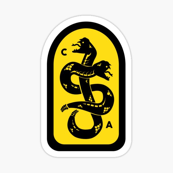 San Jose, CA Snake Design Sticker