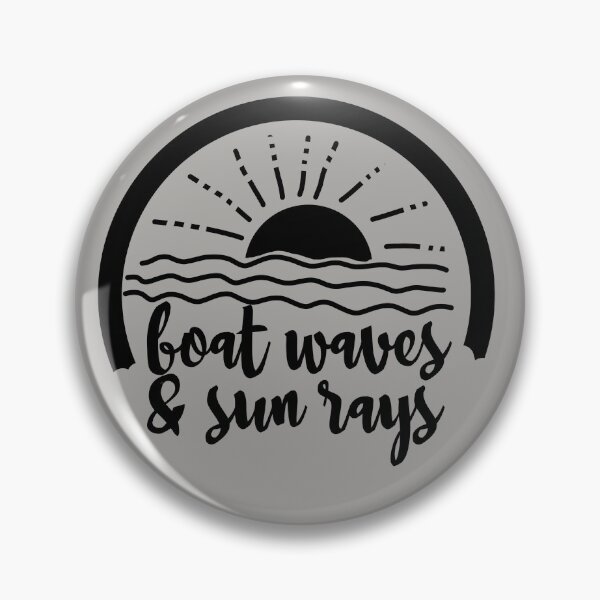 Item preview, Boat Waves and Sun Rays designed and sold by clairesartworks.