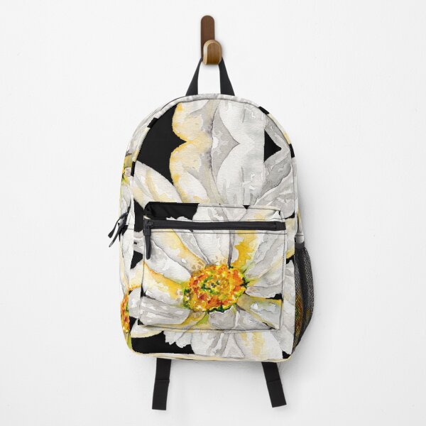 Item preview, Big White Daisy Kaleidoscope in Watercolour designed and sold by Julie Pickering.