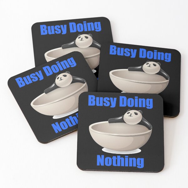Item preview, Busy Doing Nothing Panda designed and sold by Uvogin2099.