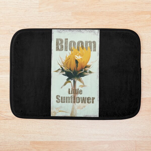 Item preview, Bloom little Sunflower, photo quote designed and sold by DebbieJoyArt.