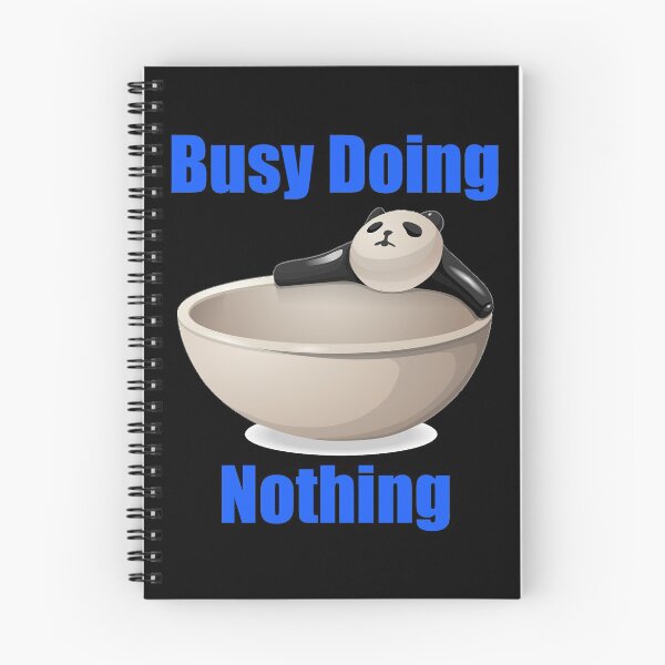 Item preview, Busy Doing Nothing Panda designed and sold by Uvogin2099.