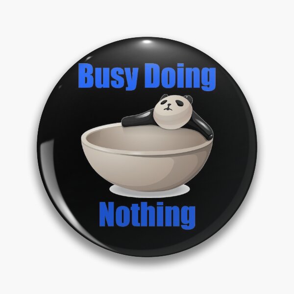Item preview, Busy Doing Nothing Panda designed and sold by Uvogin2099.