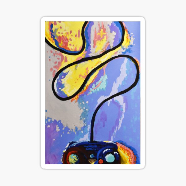 Vista previa del artículo con la obra «Controlador Trippy», diseñado y vendido por Daniel Swain Creations.