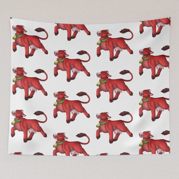 Item preview, Happy Moo: Red designed and sold by spyroid101.