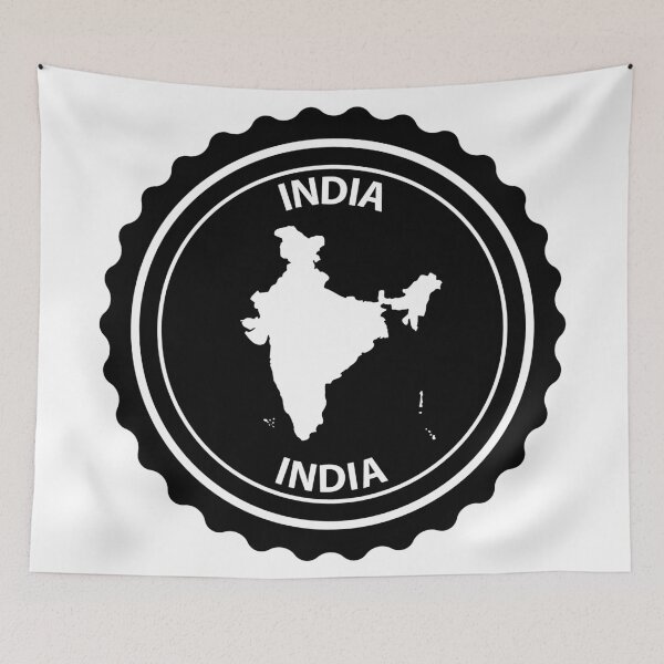 Item preview, India stamp designed and sold by Danler.