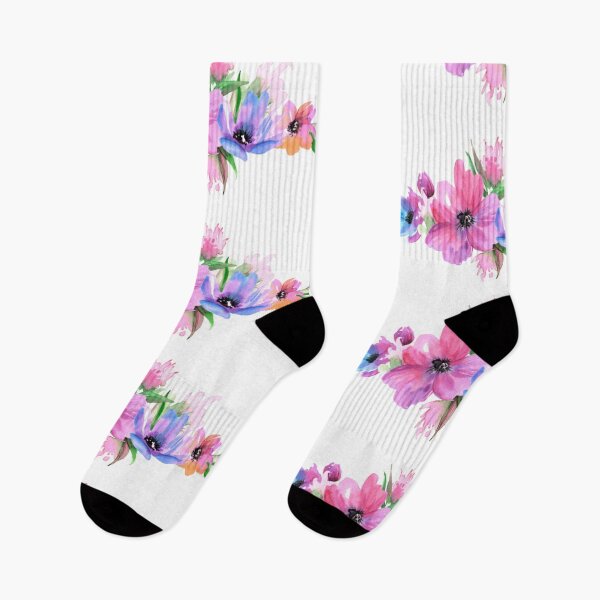 Item preview, Pink and Blue Floral Designs designed and sold by cindyfordyce.