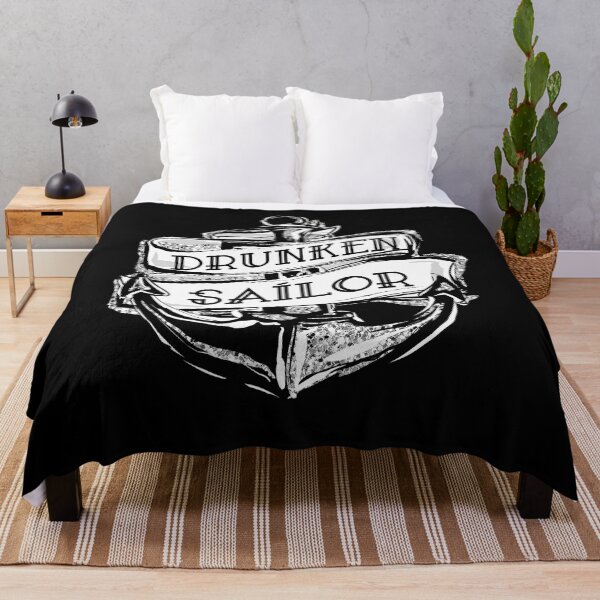 Item preview, Drunken Sailor Sea Shanties Anchor designed and sold by funnytshirtemp.