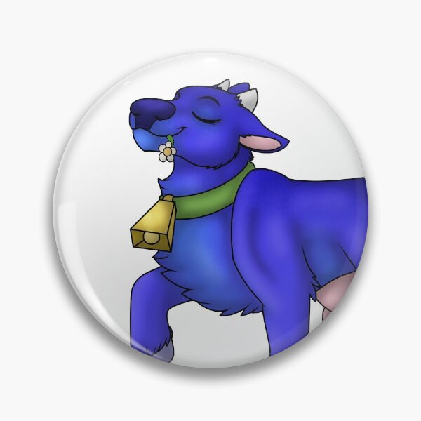 Item preview, Happy Moo: Blue designed and sold by spyroid101.