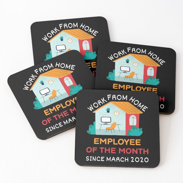 Item preview, Work From Home Employee of The Month Since March 2020 V designed and sold by Lemon Pepper.