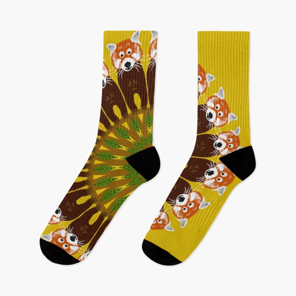 Item preview, Red Panda Mandala Design designed and sold by MandalaZoo.