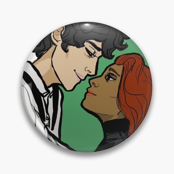 Item preview, Jordelia Enamel  Pin Design designed and sold by Angie Draws.