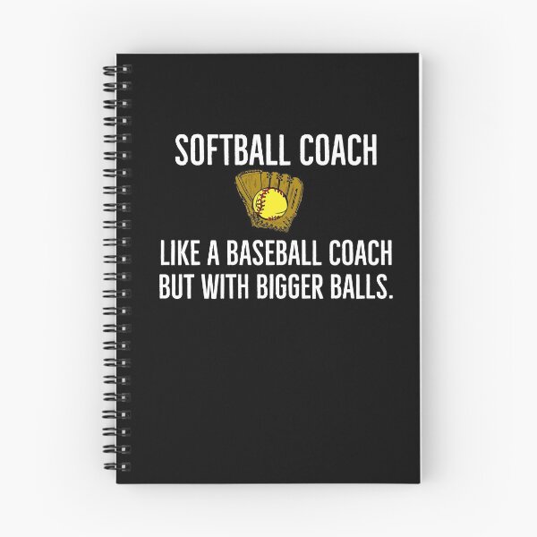 Item preview, Funny Softball Coach  designed and sold by AwesomeWorld1.