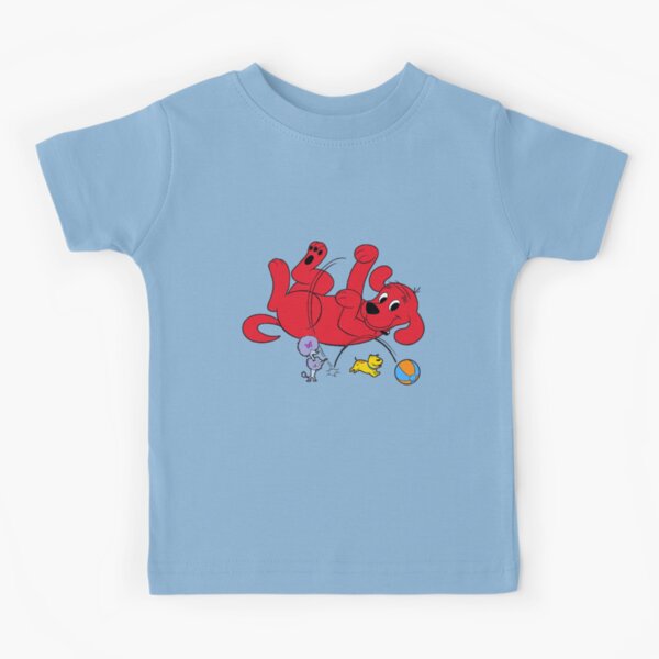 Clifford the big shop red dog t shirt