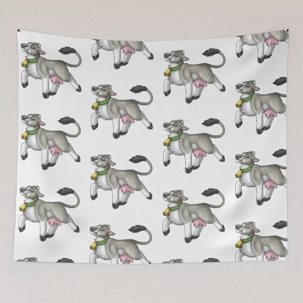Item preview, Happy Moo: Blaze Grey designed and sold by spyroid101.