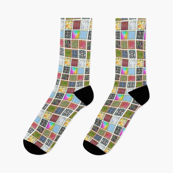 Item preview, Patchwork Pattern - Fabric Swatches, Patchwork Quilt  designed and sold by TheKingdomAttic.