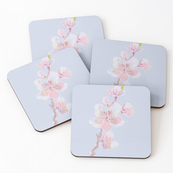 Item preview, Sakura flowers, spring flowers art designed and sold by orangerinka.