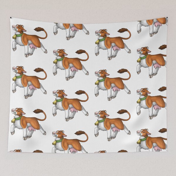 Item preview, Happy Moo: Blaze Orange designed and sold by spyroid101.
