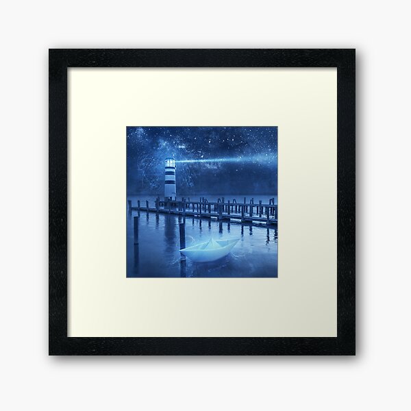 Beacon of Light Framed Art Print