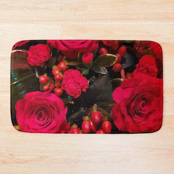 Item preview, Red Flowers, Roses, Carnations and Daisies designed and sold by Jetgirlcomet.