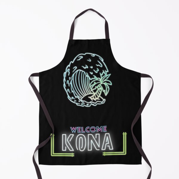 Item preview, Kona Island Hawaii surfer neon lettering designed and sold by Gotafeeling.